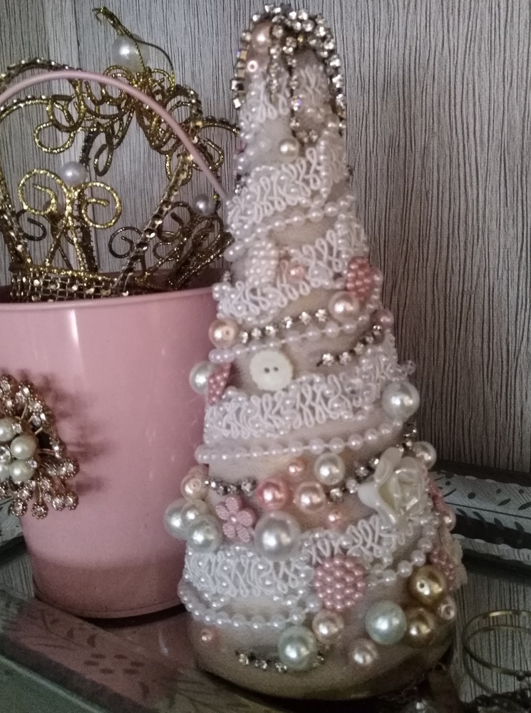 Home made mini xmas trees